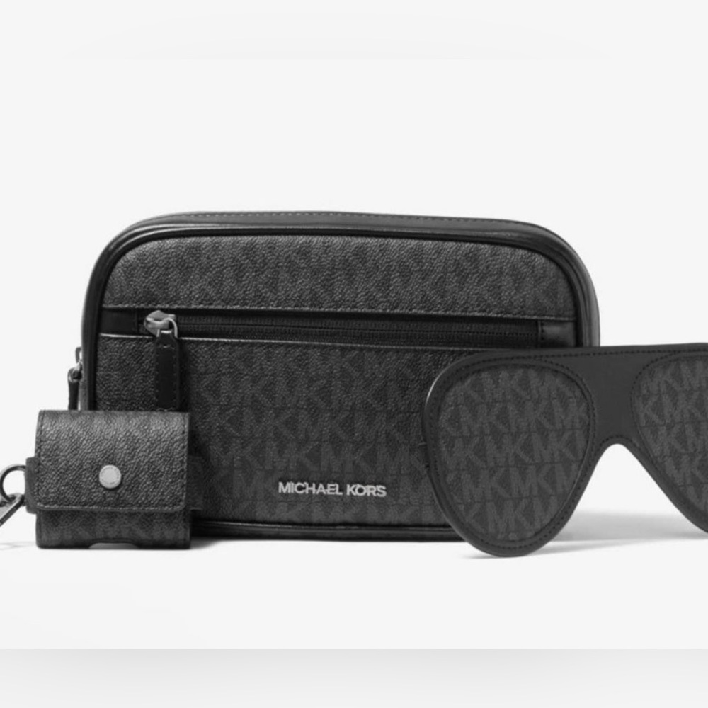 Michael Kors 3-In-1 Logo Travel Gift Set, New in Gift Box - Picture 2 of 15